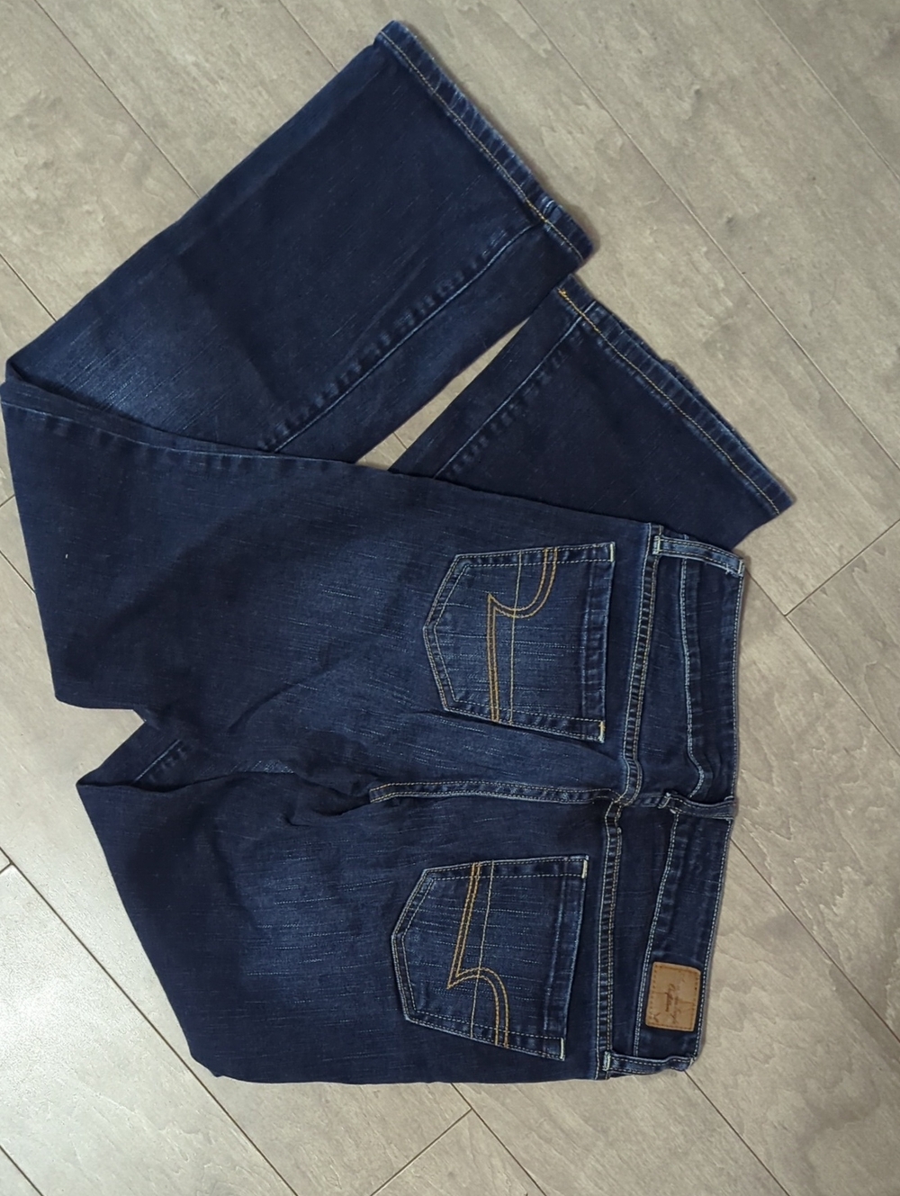 American Eagle Outfitters Dark Blue Favourite Boyfriend Jeans